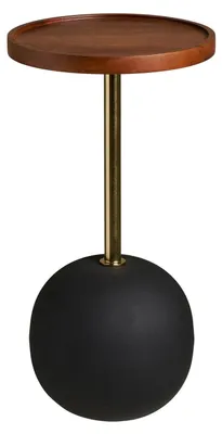 Produktbild von Ronja Eckbord Ø30cm natur, schwarz.