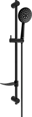 Produktbild von Mexen DF67 Duschset verschiebbar, schwarz - 785674582-70