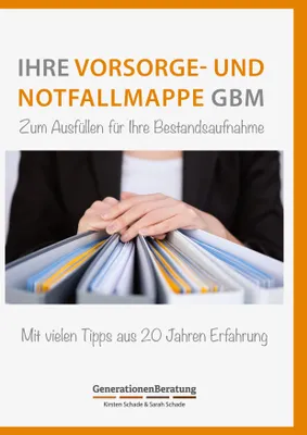 Produktbild von Vorsorge- und Notfallmappe GBM