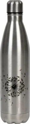 Immagine prodotto di Könitz Thermoflasche Music Dandelion, Isolierflasche, Edelstahl, Silberfarben, 750 ml, 11 9 245 1775
