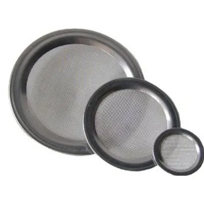 Produktbild von Flaches Edelstahlsieb 6cm