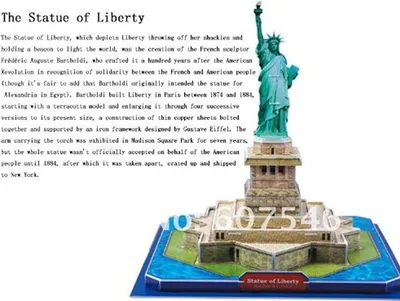 Obrázek produktu pro Socha svobody 3D puzzle, 39 kusů