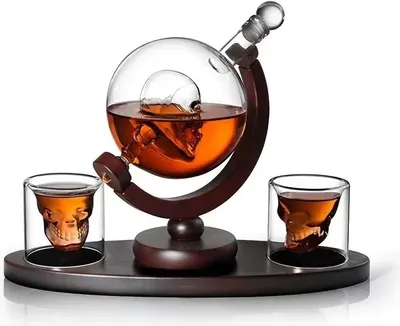 Immagine prodotto di Set regalo con bicchieri da whisky e caraffa da 850 ml - Lepka