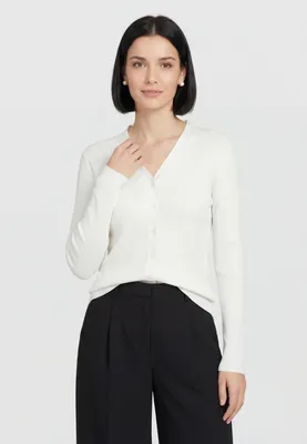 Immagine prodotto di CHANCERY Cardigan da donna - bianco, XXL