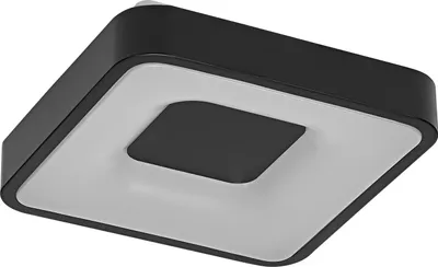 Produktbild von OSRAM Orbis Piana LED Deckenleuchte 290mm, 16W, 3000K Warmweiß, Click-DIM, Schwarz, Metall, IP20