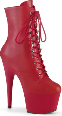 Produktbild von ADORE-1020 Damen Booties von Pleaser, Rot  , EU 37, US 7