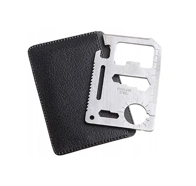 Zdjęcie produktu dla karta przeżycia przetrwania survival card multitool 10szt. 0354