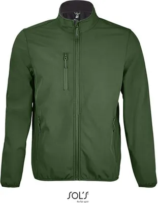 Produktbild von SOLs 03090 | Herren Jacke MenŽs Softshell Jacket Radian - Farbe: Forest Green - Größe: XL