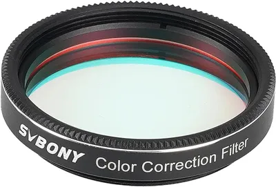 Zdjęcie produktu dla Filtr teleskopowy Svbony SV231 1.25", filtr korekcji kolorów do teleskopów M28.5×0.6 z pełnym gwintem, redukuje szkodliwe niebieskie długości fal