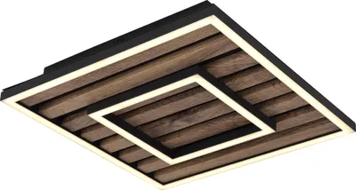 Produktbild von Globo Lighting Deckenleuchte Metall schwarz matt, LED