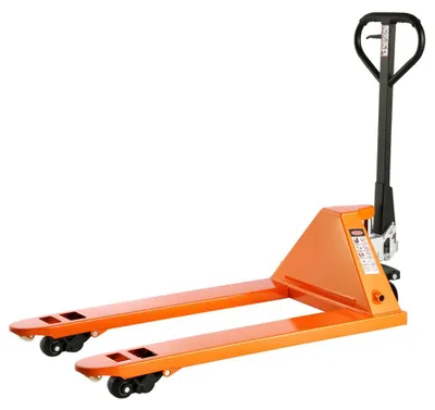 Zdjęcie produktu dla Wózek paletowy ręczny - udźwig 3 tony - wymiary platformy 1220 x 685 mm