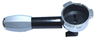 Siebfilterhalter für Mokona Trio, silber, Metall