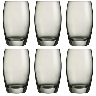 Produktbild von Arcoroc ARC J8491 Salto Color Studio Grey Longdrinkglas, 350ml, Glas, grau, 6 St