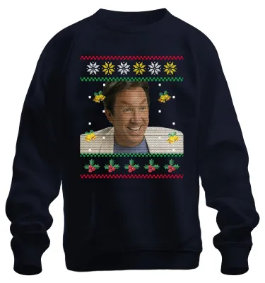 Obrázek produktu pro Santa - Ošklivý vánoční svetr Weihnachten Uni svetr, Navy, XL
