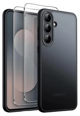 Produktbild von Hülle + 2X Schutzglas für Samsung Galaxy S25 FE Panzerfolie Display Case Full 9H