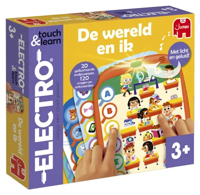 Obrázek produktu pro Electro 1110100790, 3 rok/roky, Zvuky, Nutné baterie, AAA, Karton, Plast, Vícebarevný