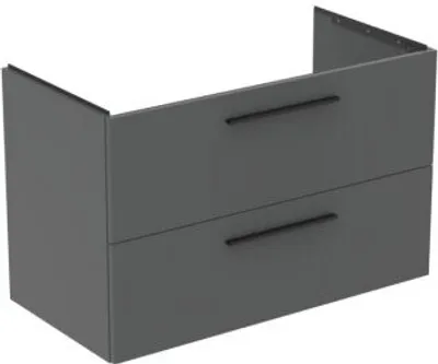 Imagen del producto de Mueble bajo lavabo Ideal Standard i.life B, 100 cm, con 2 cajones, diseño asimétrico, lado izquierdo