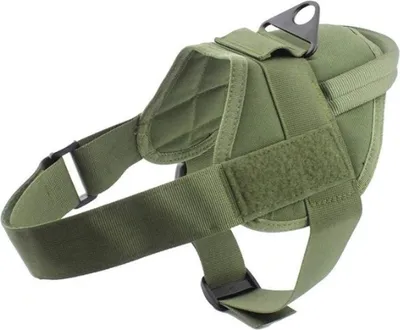Produktbild von Pevný nylonový postroj - zelený, velikost L 90cm, do 45kg