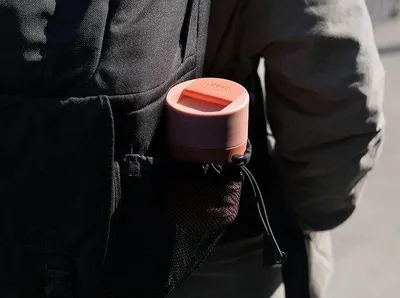 Zdjęcie produktu dla Kubek podróżny 340 ml z korkowym ustnikiem