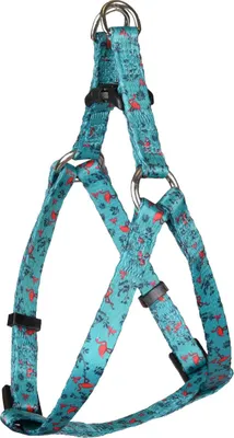 Produktbild von Flamingo Geschirr Step & Go Samar mit Flamingo grün, Maße: 30-40 cm / 10 mm