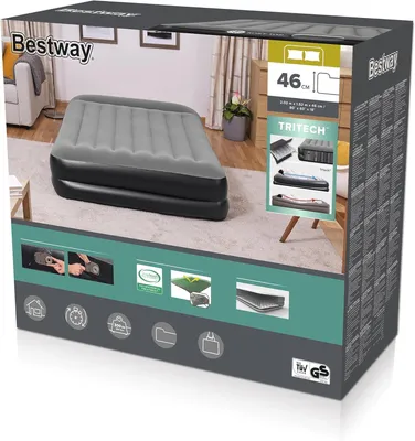 Produktbild von Premium Plus Luftbett mit integrierter Pumpe