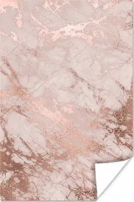 Produktbild von MuchoWow® Poster Marmor - Rosa - Luxus - Marmoroptik - Glitzer - Design 80x120 cm - Papierdruck
