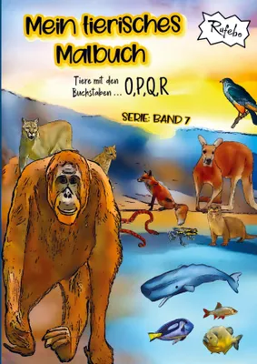 Produktbild von Mein tierisches Malbuch
