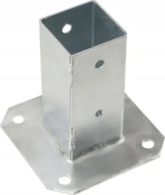 Produktbild von U-Pfostenträger FEINZ - 50x50 cm - stabil und langlebig - ideal für Außenanwendungen