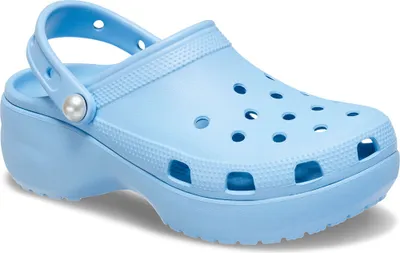 Produktbild von Crocs Classic Platform Pearl Holzschuhe Blau EU 41-42 Frau Blau EU 41-42