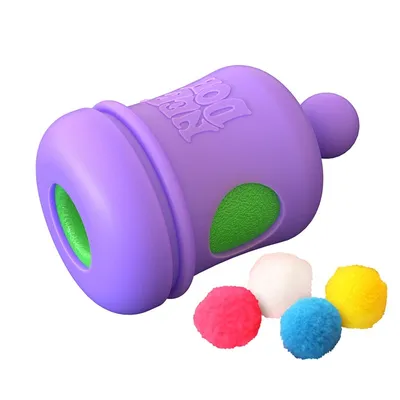 Produktbild von Schylling NeeDoh Booper Luft-Wurfspielzeug mit 4 Bällen, 18x8,5x20,5 cm