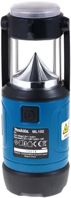Produktbild von Makita ML102, Schwarz, Blau, Weiß, Akku, Lithium-Ion (Li-Ion), 10,8 V, 310 g