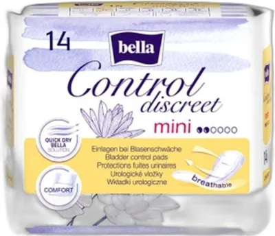Zdjęcie produktu dla Wkładki Higieniczne Bella Mini 14 Sztuk