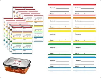 Produktbild von Famanu Selbstklebende Tiefkühl-Etiketten 100 Stück - 60x30mm