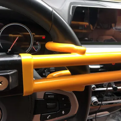 Obrázok produktu pre Bezpečnostný zámok proti krádeži auta, odolný voči nárazom, spoľahlivý, pohodlná rukoväť, ergonomický volant vozidla pre