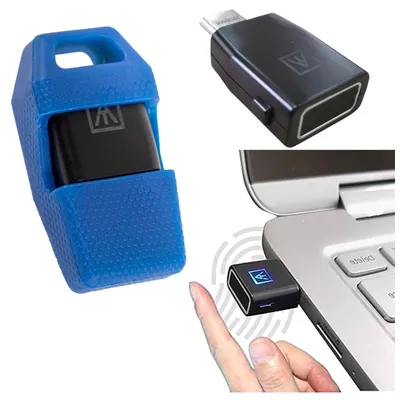 Obrázek produktu pro AUTHENTREND ATKey.Pro: USB-C bezpečnostní klíč (biometrická autentizace, čtečka otisků prstů)