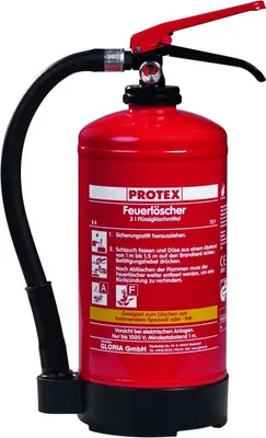 Produktbild von Protex Fettbrand-Feuerlöscher 3l FDA3 mit Halterung