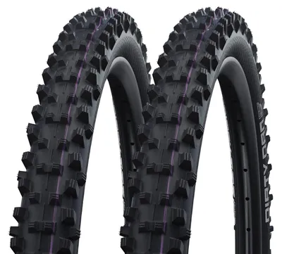 Produktbild von 2x Schwalbe Dirty Dan 60-622 Super Downhill TL-Easy Faltreifen 29x2.35