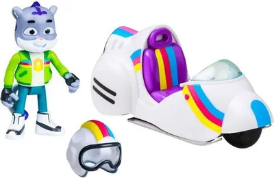 Obrázek produktu pro Terénní motocykl Enquetes Sauvages BANDAI, figurka Sam Snow 8 cm, náhodný model