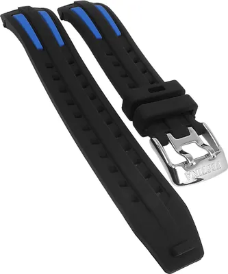 Produktbild von Festina Uhrenarmband schwarz / blau Kautschuk F20462/4 F20462