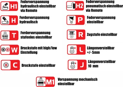 Produktbild von Federbein D220-Serie Mono hinten passend für Honda Foresight 250, Pantheon 125/150 2T OD220-395P-01-88