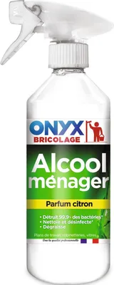 Produktbild von 6 Haushaltsalkohol Parfümiert 90° Sprühflasche 500 ml Zitrone
