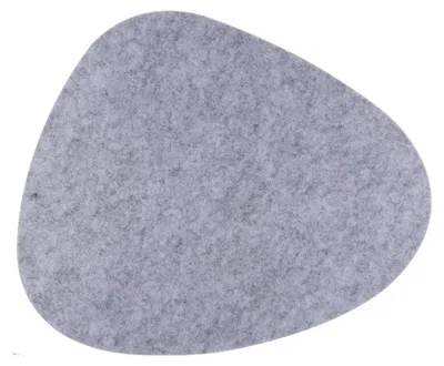 Produktbild von Filz Platzset Kieselstein 38x34,5 cm in grau oder anthrazit Tischset