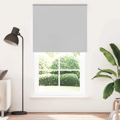 Produktbild von vidaXL Verdunkelungsrollo Hellgrau 120x210cm Stoffbreite 116,6cm