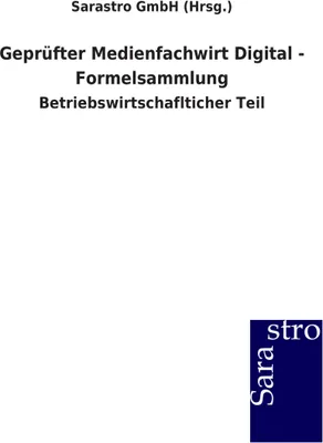 Produktbild von er Medienfachwirt Digital - Formelsammlung