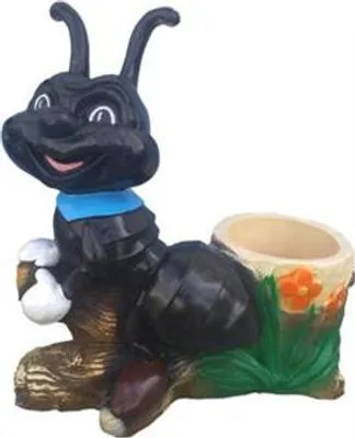 Immagine prodotto di Formica da giardino 48cm Decorazione da giardino Statue Figura dipinta a mano Nuovo