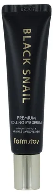 Produktbild von FARMSTAY Black Snail Premium Rolling Eye Serum 25 ml Augenserum