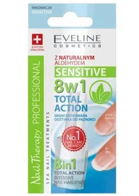 Productafbeelding van Eveline Nehtová Therapie: 8-in-1 behandeling voor gevoelige en broze nagels - 12 ml