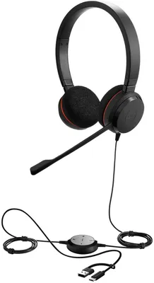 Produktbild von JABRA Evolve 20 USB C/A UC Stereo