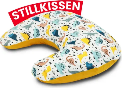 Produktbild von Amilian Stillkissen Klein – kompaktes Schwangerschaftskissen & Lagerungskissen für Mama & Baby – Seitenschläferkissen 60x42 cm, waschbar