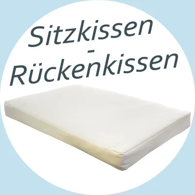 Produktbild von Sitzauflage Bankkissen Rückenkissen  Bankauflage Stuhlkissen Gartenbankauflage Sitzpolster Sitzkissen für Outdoor Gartenmöbel Terrasse 55 x 38 cm Kingpower